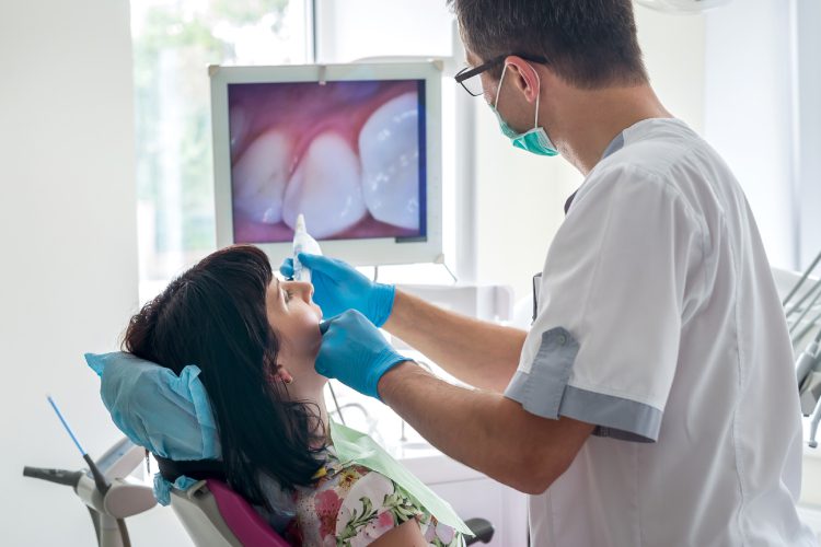 AZDENT Dental Intraoral Camera With LED Flash – Photo Contrast Background – For Dentistry